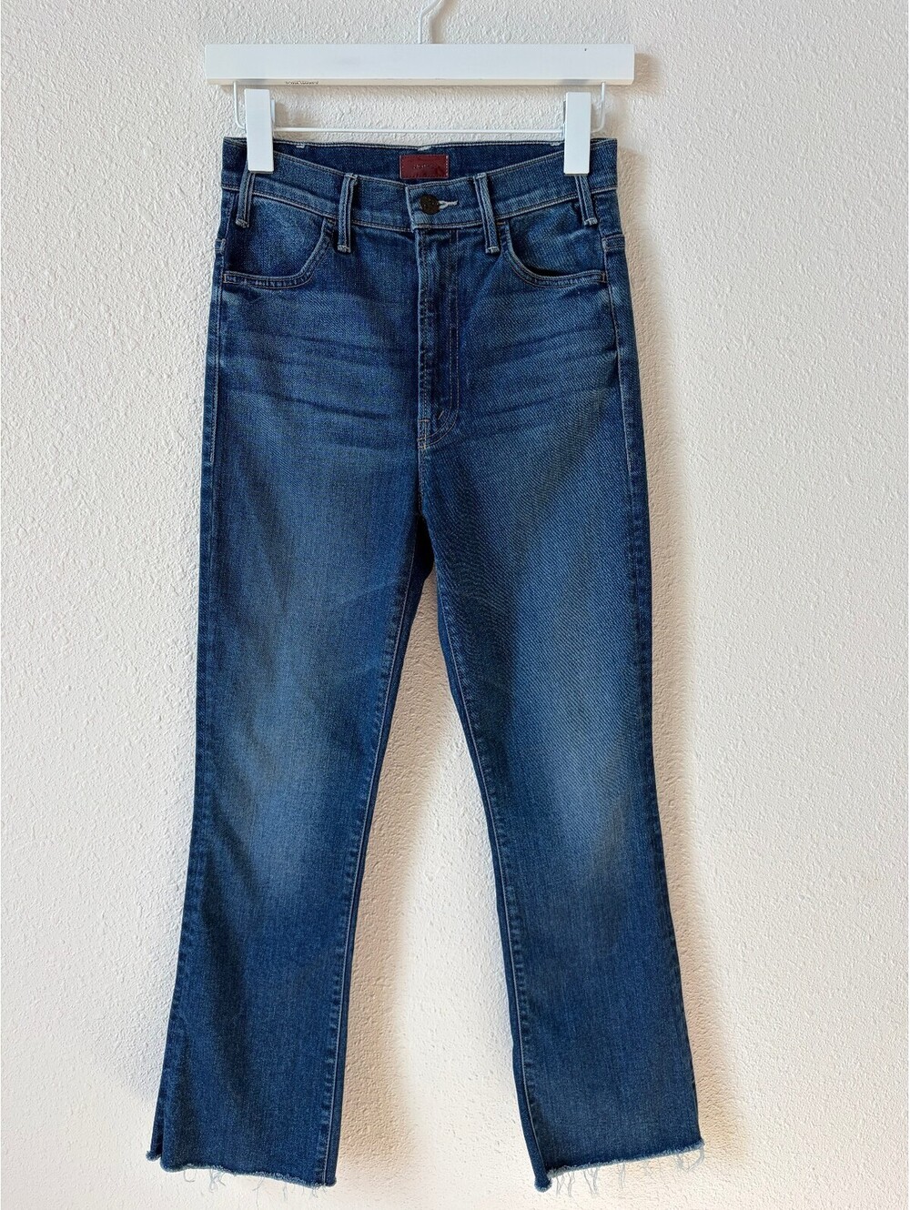 Mother The Hustler Ankle Fray in Night Clubbing Size 25 Denim